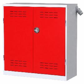 Akku-Ladeschrank 1.030x1.000x500 Vollblech, RAL7035/3020 Produktbild